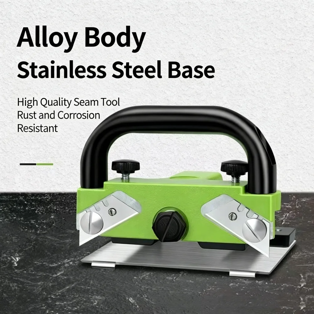 PVC Flooring Installation Tool - Seam Joining Knife/Butt Cutter, Precision Seam Trimmer for Seamless Joints