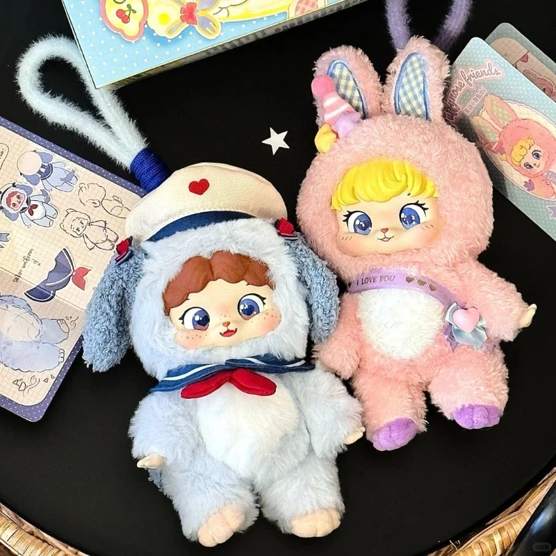 

Puffynose Friends Series Vinyl Face Blind Box Cute Bag Pendant Anime Doll Collectibles Mystery Box Trends Toys Girl Suprise Gift