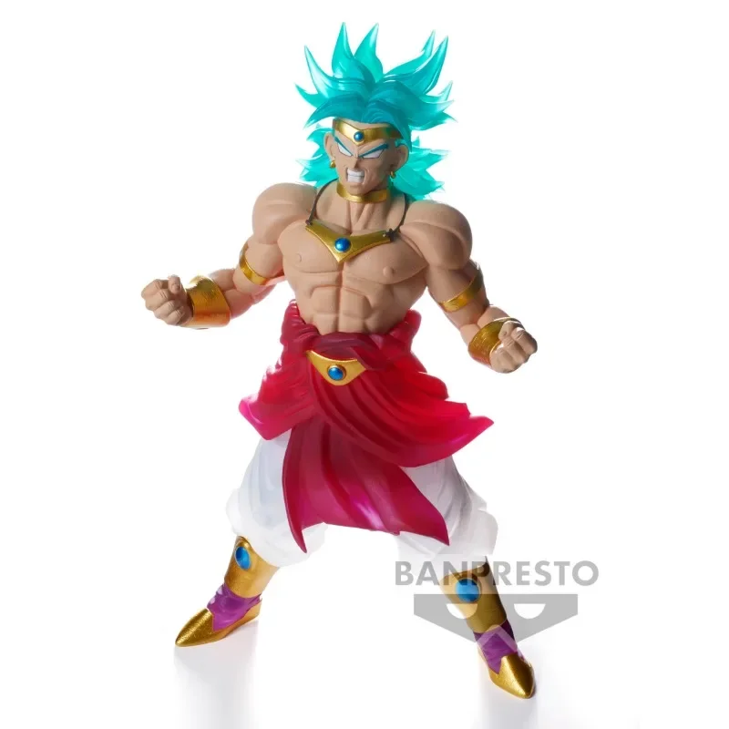 Bandai banpresto original dragon ball z clearise super saiyan broli anime figura de ação brinquedos modelo colecionável presentes para crianças