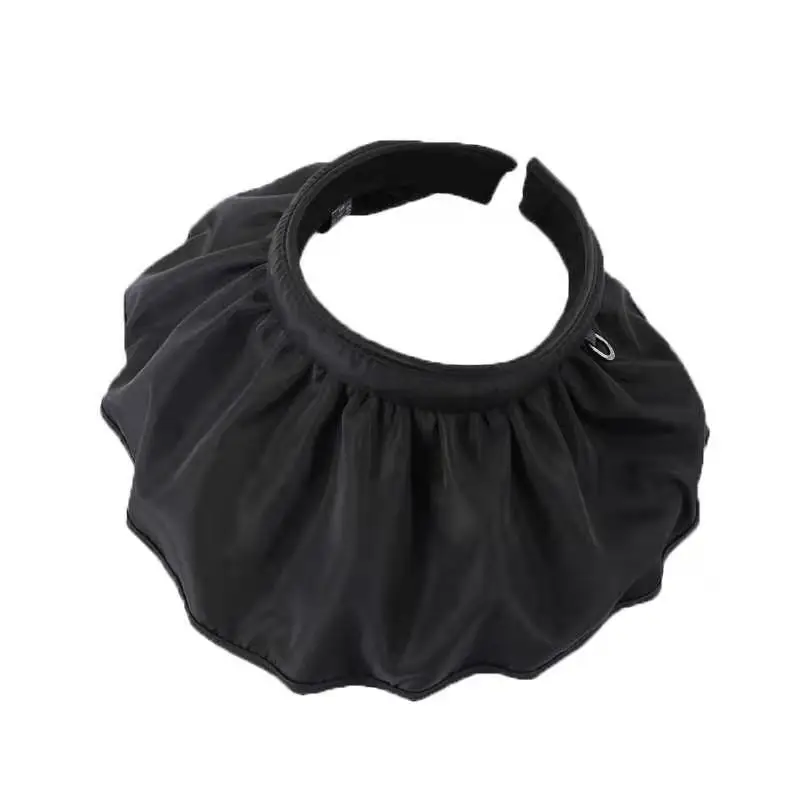 Cappelli parasole a conchiglia estivi cappelli da spiaggia per esterni da donna cappelli a secchiello a tesa larga pieghevoli morbidi protezione UV cappello da sole a cerchio per capelli a doppio uso