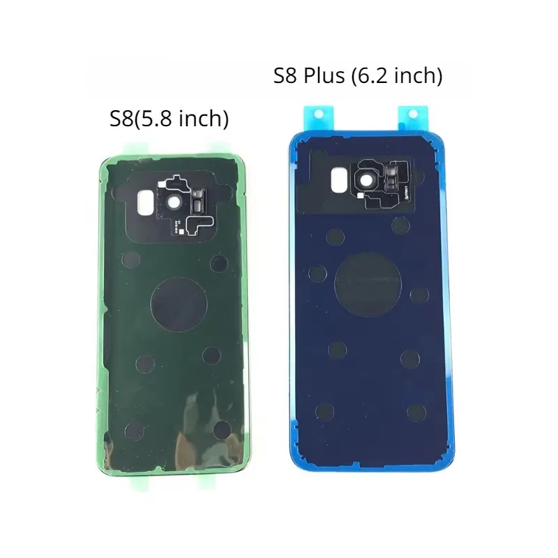For Samsung Galaxy S8 G950 SM-G950F G950FD S8 Plus S8+ G955 SM-G955F G955FD Glass Replacement Battery Housing Case
