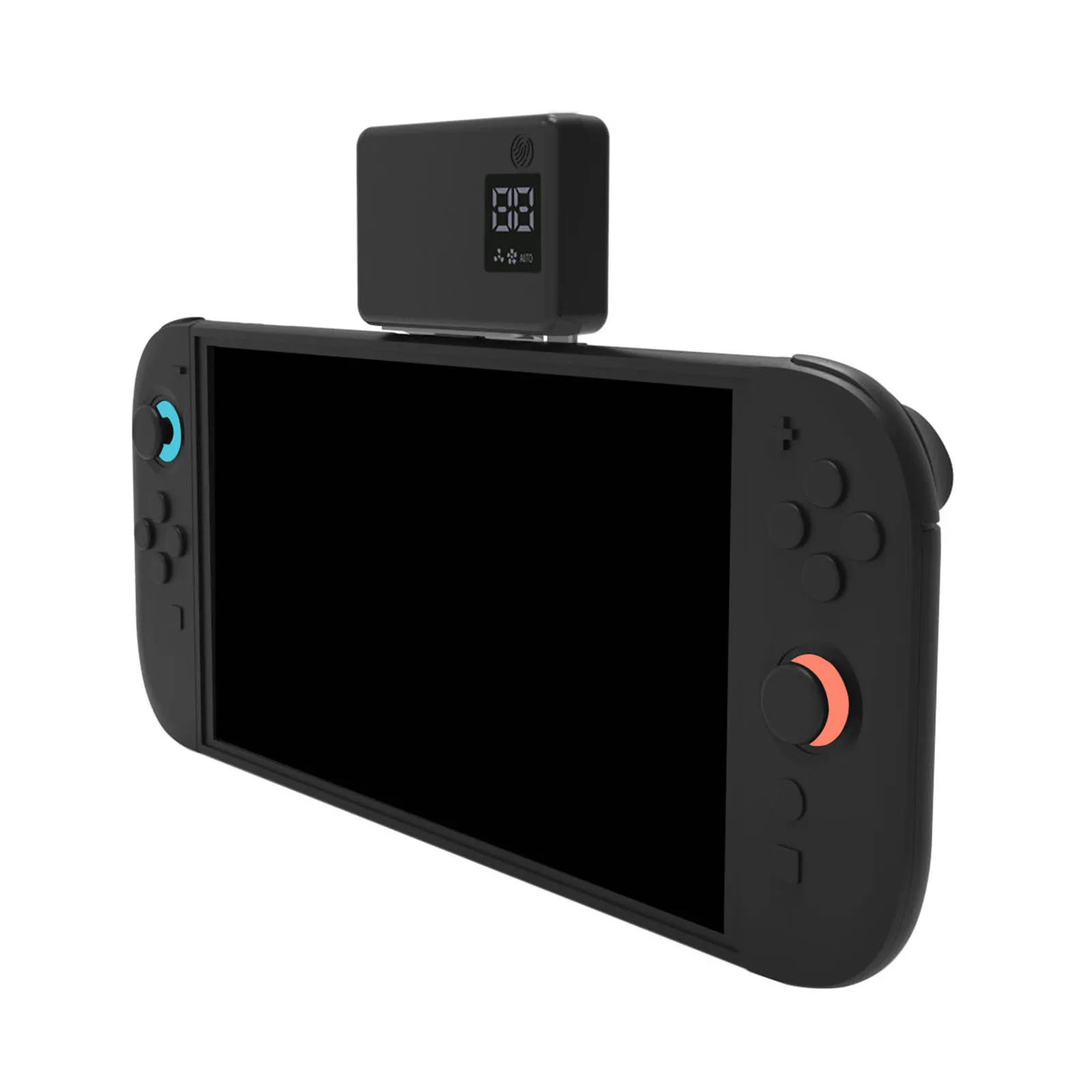 For Nintendo for Switch 2 Cooling Fan Temperature Monitor Auto Speed Adjustment Touch Control Type-C Turbo Fan Heat Dissipation