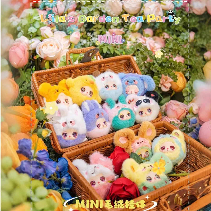 

New Mini Lila Garden Tea Party Series Blind Box Cute Doll Desktop Ornaments Decoration Fashion Backpack Pendant Keychain Pendant