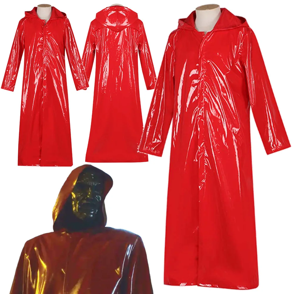 

2025 Movie Fear Street Prom Queen Cosplay Simone Perri Red Clothes Role Play Suits Hallowmas Uniform Carnival For Men Male Adult
