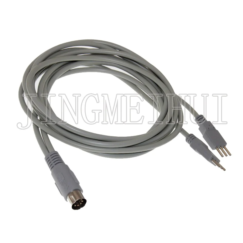 Obrázek 7: 3-pin dvojitý vnější drát elektroda kabel dovést 5P konektor EMS elektroda navázání kabel ohřev fyzioterapie pomocných kabel l
