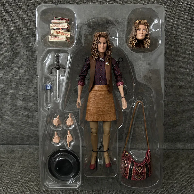 NECA Turtles Reporter April O'Neil Turtle Actionfigur Klassischer Film 1990er Jahre Leonardo Michelangelo Donatello Figuren Spielzeug – Detail 6