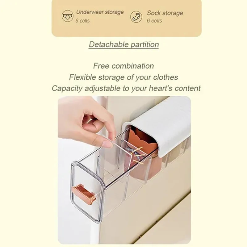 Boîte de rangement murale sans perforation pour sous-vêtements et chaussettes, étagère de rangement, câble de données, utilitaire, ins air