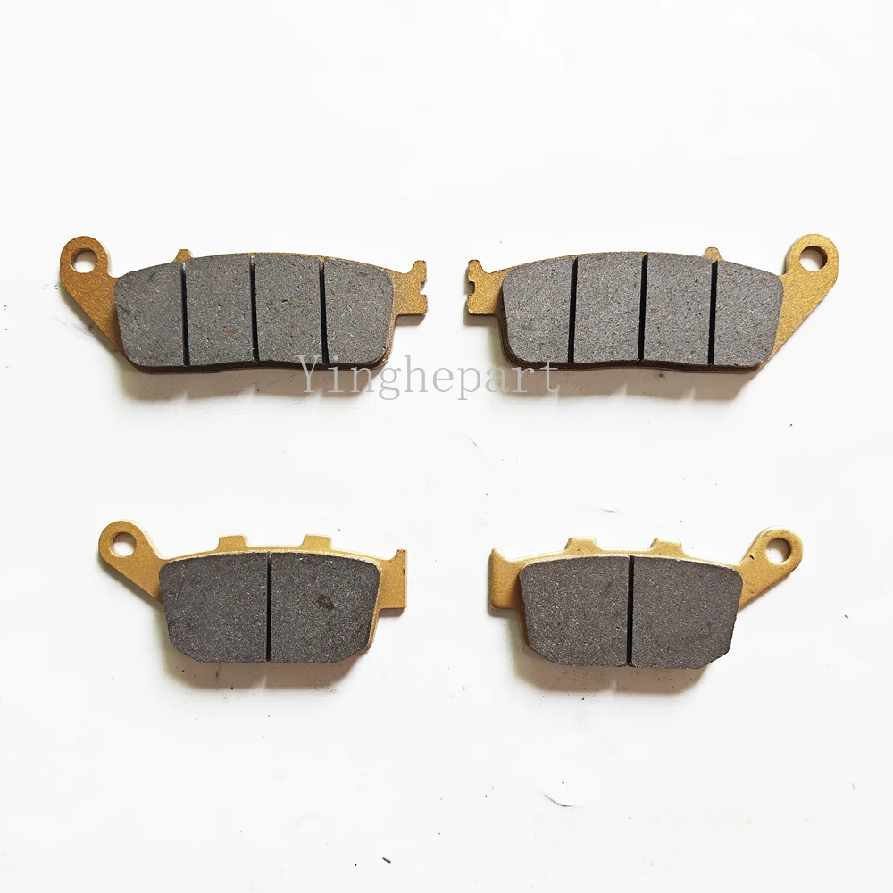 Передние и задние тормозные колодки мотоцикла для HONDA NTV600 1988-1991 NTV650 Revere 1988-1993 NT650 Hawk GT 1988-1991 NTV 600 650 NT