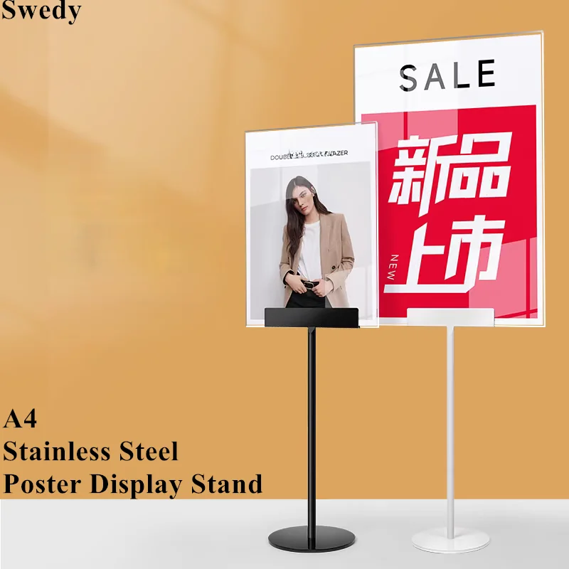 

A4 210x297 мм держатель для меню из нержавеющей стали, салфетки, цена, рамка для флаеров, рекламный баннер для супермаркета, подставка для плакатов