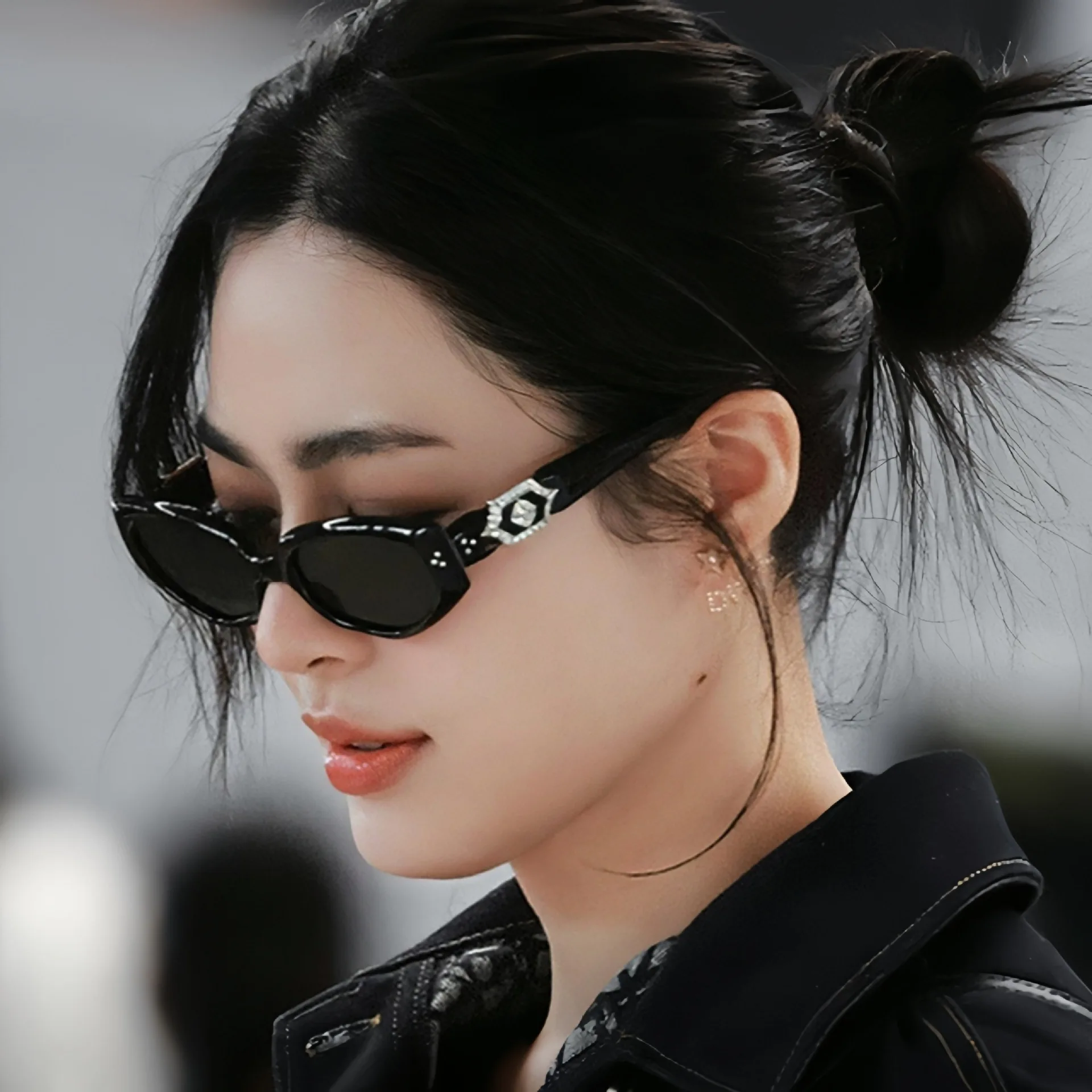 

UV Protection Cat's Eye Retro Glasses Men's Personality High-grade Sunglasses Girl's Driving Sun Glasses Outdoor Sports MJ0839