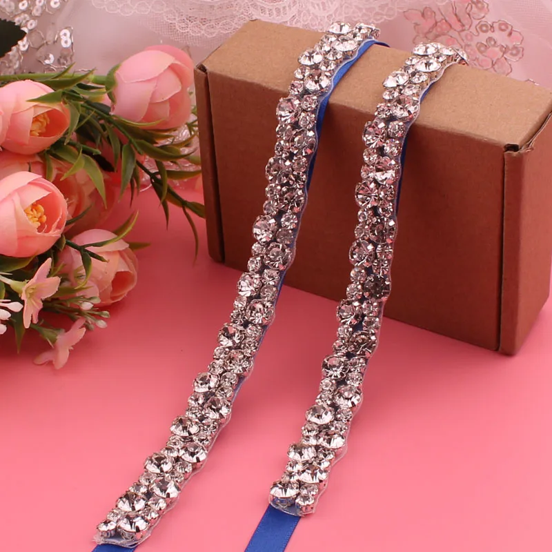 Rhinestones bridal belt diamond wedding dress belt with crystal wedding sash for wedding dress accessories