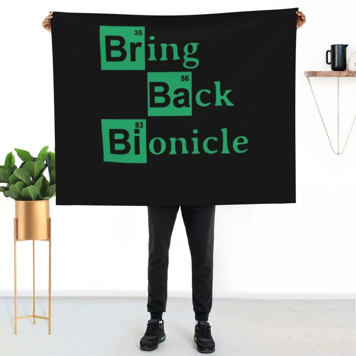 

Bring Back Bionicle Throw Blanket Soft Cozy Blanket for Pet Kids Adults