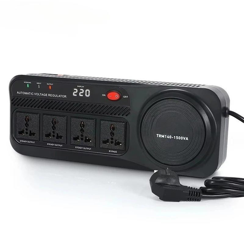 

4*220 В выходная розетка 500 ВА переменного тока автоматический регулятор напряжения AVR с защитой