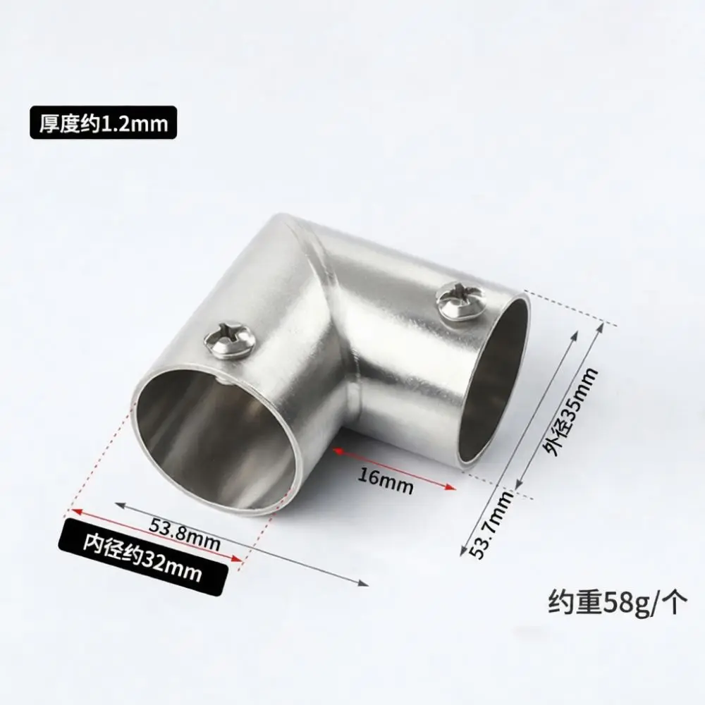High Quality Steel Pipe Connector Fitting Versatile Tube Joint Fastener For Industrial Storage Rack And DIY Project