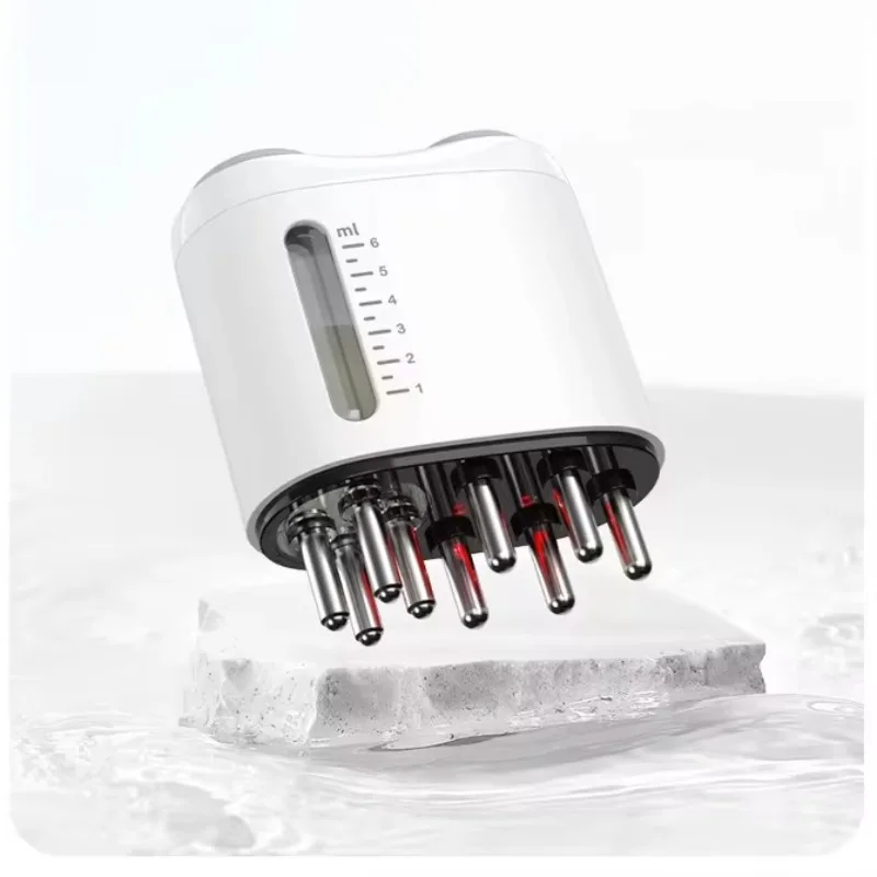 Beauty Equipment Head Electric Oiler Comb Red Light Therapy Anti-Hair Loss Hair Ranger Electric Scalp Massager