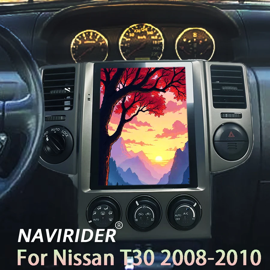 

Автомобильный мультимедийный видеоплеер DSP HU встроенный 360 для Nissan T30 2008-2010, Android-экран, GPS, 10,4 дюйма, Carplay-навигация, 4G SIM