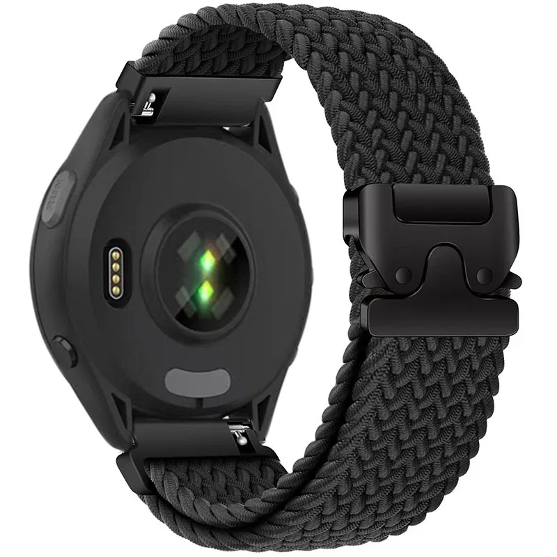 20 mm 22 mm Fallschirmschlaufenarmband für Garmin Venu 4 3 2 SQ-Band für Forerunner 165/255/265/570 Armband Vivoactive 4 5 6 Armband – Detail 14