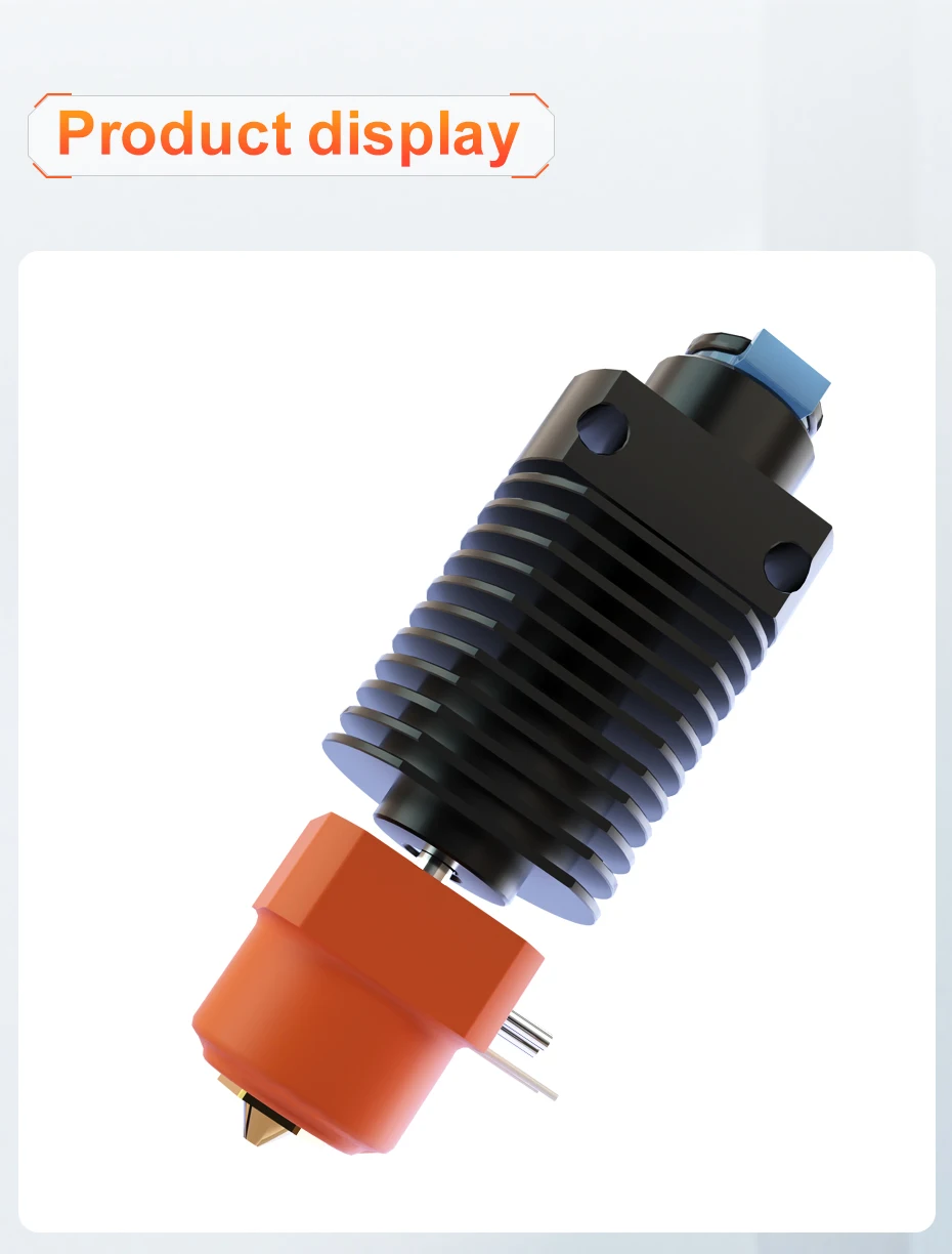 Trianglelab TCHC TR6 Hotend Keramik-Heizkern TUN Düse Schnelle Erwärmung Hoher Durchfluss für Ender3 Pro CR-10 CR-10S 3D-Drucker – Detail 23
