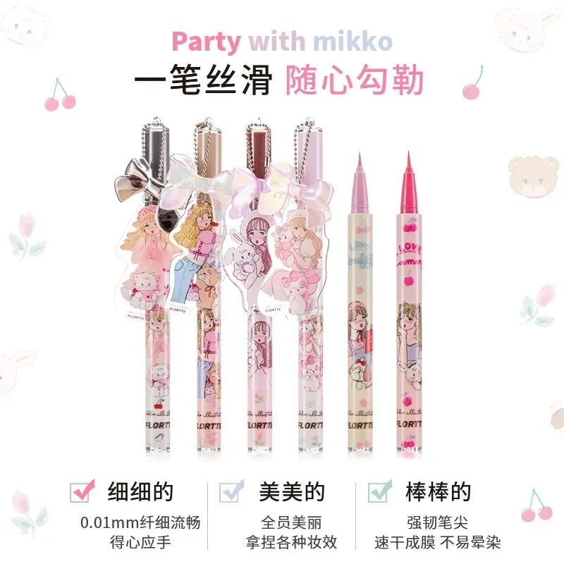 FLORTTE Flower Loria MIKKO Joint Color Waterproof Eyeliner Liquid Eyeliner Pen