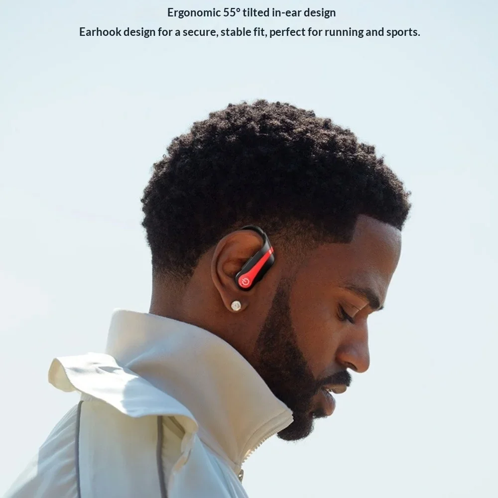 Wireless Bluetooth Earphones 2026 New Bluetooth 5.3 E-Sports Fitness IPX5 Waterproof ENC LED Display Ultra-Long Battery Life Com