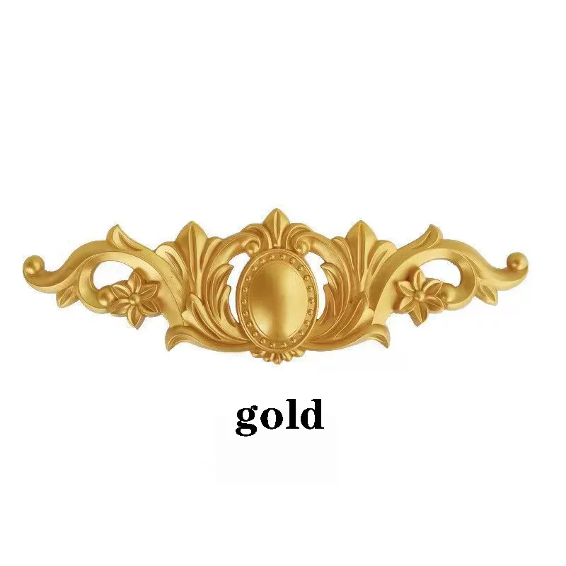 European-style furniture accessories flower background wall decorative flower non-solid wood carving