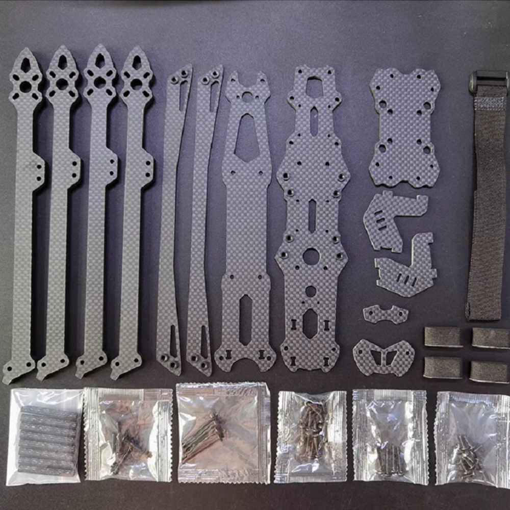 Marco de Dron de carreras de estilo libre, marco de fibra de carbono 3K, FPV, Mark4 Mark 4 V2, 13 pulgadas, 13 pulgadas, 539mm, distancia entre ejes