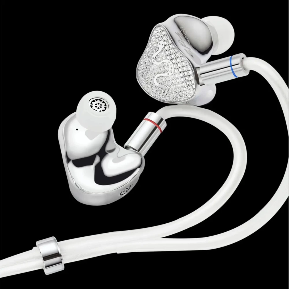 

EarAcoustic Audio SPA-Hi End Series Silver Angel HiFi Iems Двусторонняя композитная диафрагма Динамический драйвер с двойной магнитной камерой