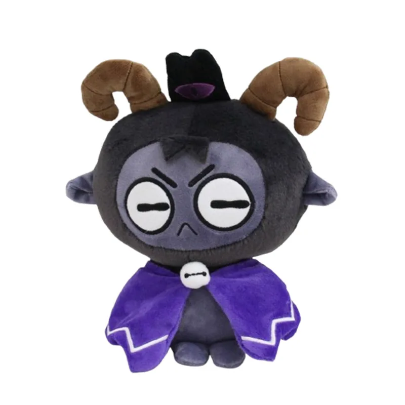 Kawaii Demon Lamb Plush Toy para crianças, bichos de pelúcia, bonecas Boba Apocalypse, presente de aniversário 25cm