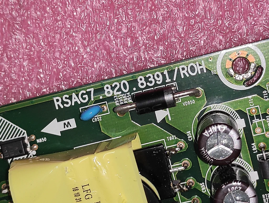Livraison gratuite! Carte mère TV RSAG7.820.8319/ROH, 3 en 1, bien testée