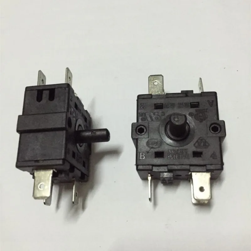 1PCS Electric Room Heater 3/4/5 Position 3/5/6Pin Rotary Switch Selector AC 250V 10A/XK-2 15A 250V