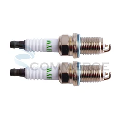 2PCS Normal Solid Terminal Spark Plug K7RTC Replace Fit For Candle 6097 BKR7E Denso D148 HONDA 98079-5785C NISSAN 22401-20J07