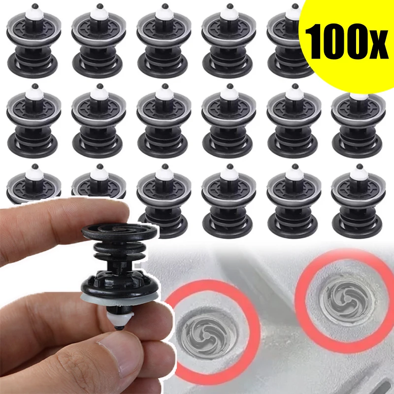

10-100PCS Car Interior Door Panel Push Card Clip New Double-Back Door Panel Fixed Expansion Clip Universal Rivet Car Accessories