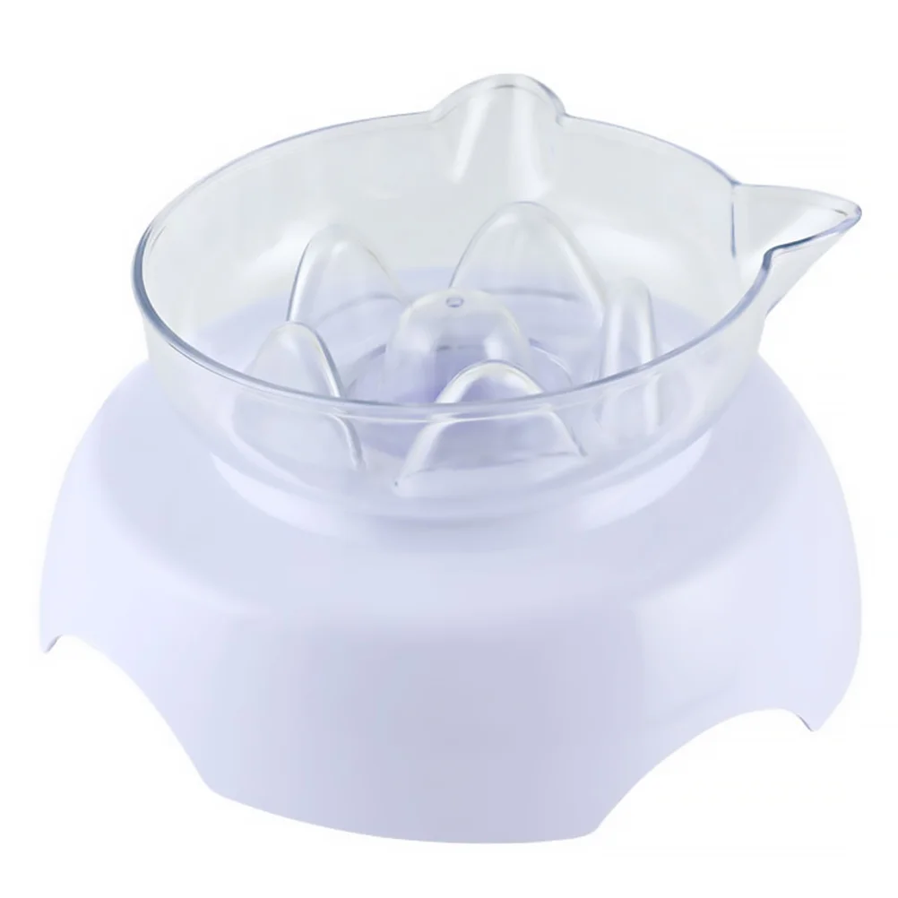 

Premium Cat Tilted Bowl Neck Protective Pet Feeding Bowl 15 Degree Slant Design Detachable Easy Clean Anti-Slip Cat Food Water