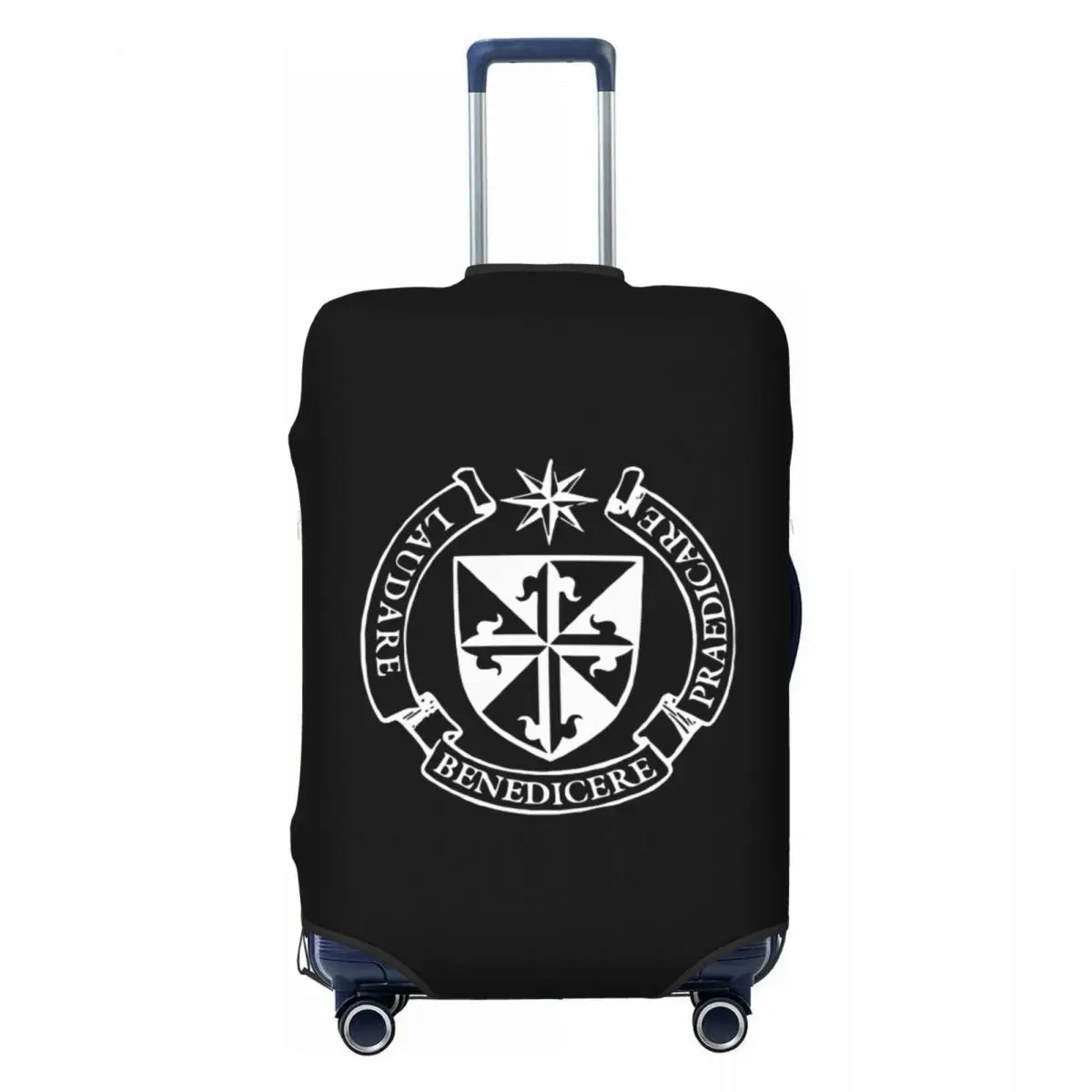 

Custom Dominican Order Of Preachers Luggage Cover Protector Cute Travel Suitcase Protective Cover for 18-32 Inch
