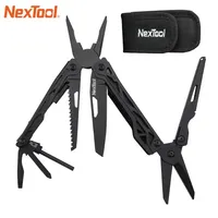 NexTool 10 In 1 Tools Sets Multifunctional Knife Blade Folding Pliers Camping Hiking Cycling Portable Scissors Opener