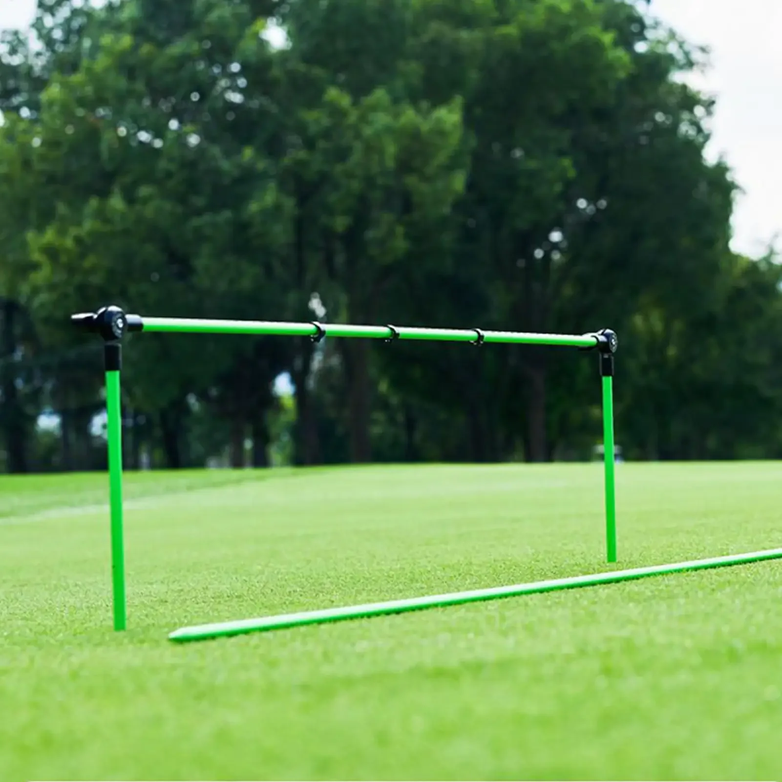 

Three-section Golf Swing Indicator Rod Aid Adjustable Golf Alignment Sticks Swing Direction Indicator Stick For Golf Accessories