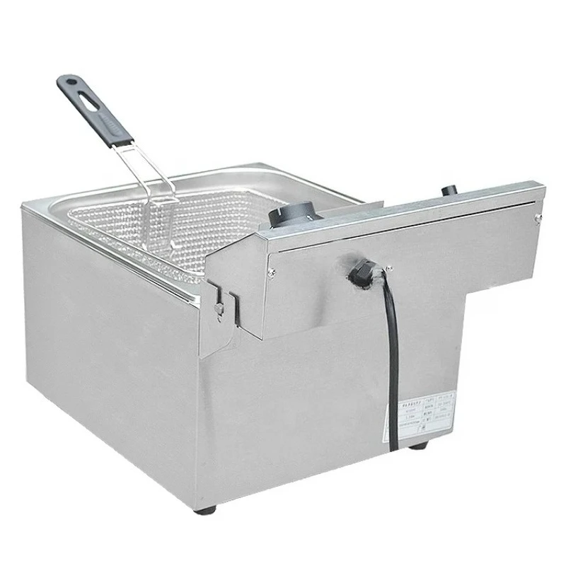Big Capacity Deep Fryer Fast Food Kitchen Frying Machine Commercial Electric French Fries Deep Fryers