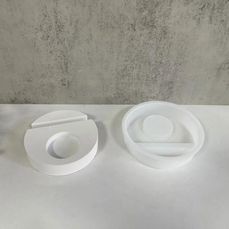 Gypsum Candlestick Silicone Mold Decorative Holder Mould Decoration Mold Gypsum Candlestick Silicone Mold Decorative