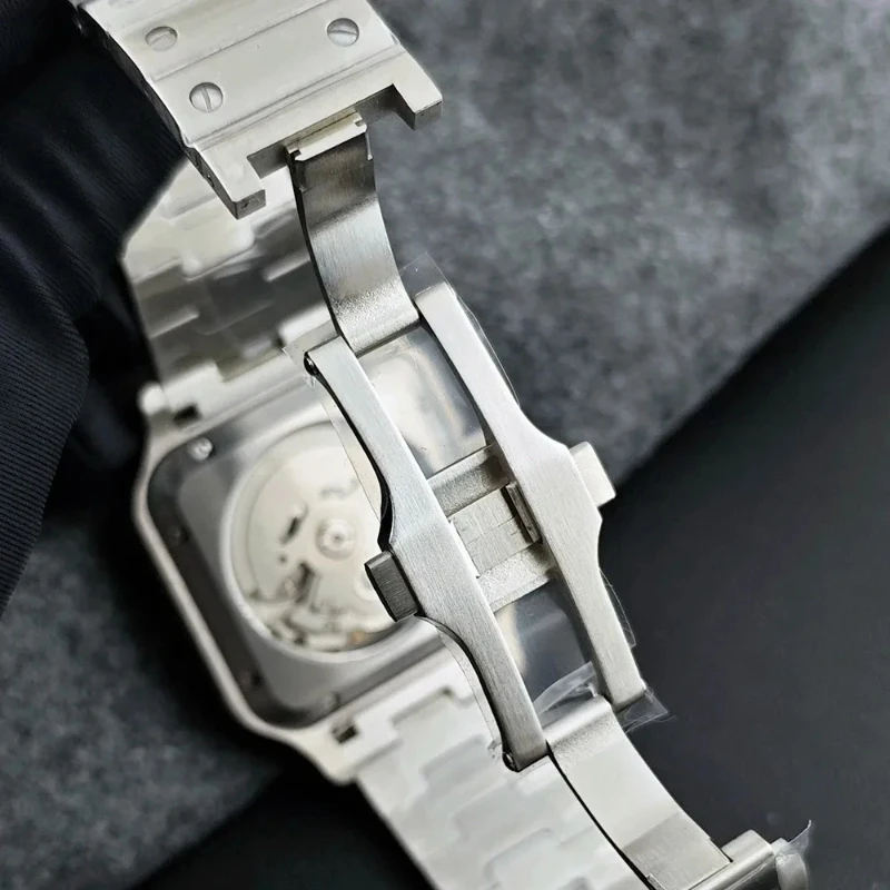 ساعة رجالية من أفضل العلامات التجارية الفاخرة NH35 ساعات آلية أوتوماتيكية زجاج الياقوت ساعة رجالية مضيئة