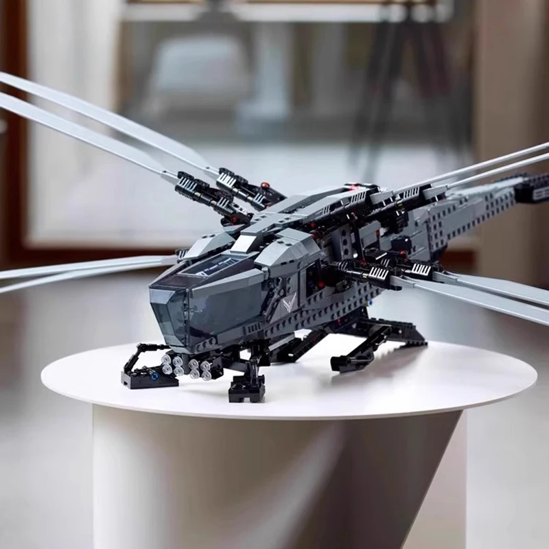 

Icons Dune Atreides Royal Ornithopter Модель Строительные блоки Подходит для набора Креативные кирпичи Игрушки для детей Подарки