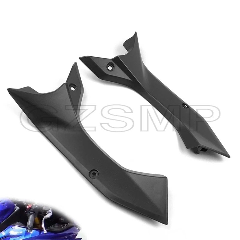 

Motorcycle ABS Black Air Duct Cover Fairing Side Panel Insert Part fit For Yamaha YZF R6 2017 - 2020 2018 2019