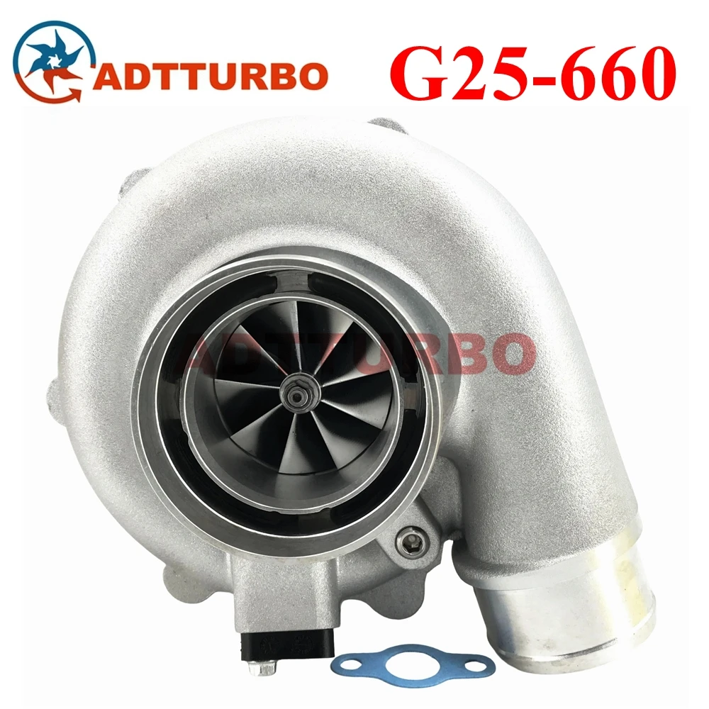 

G25-660 54mm G Series G25 Turbo Ball Bearing V-Band 0.72AR Turbocharger Performance Turbine 871390/871389-5010S Supercharger