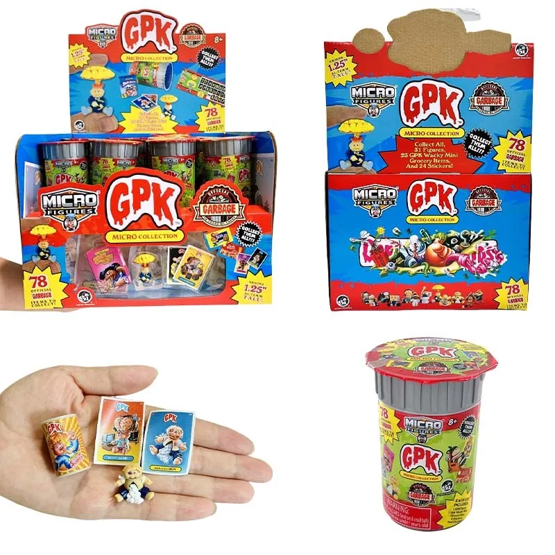 Original GPK Micro Collection Figure Surprise Blind Box Toys Garbage Pail Mini Quirky Dolls Party Favours Doll Gifts Toy Model