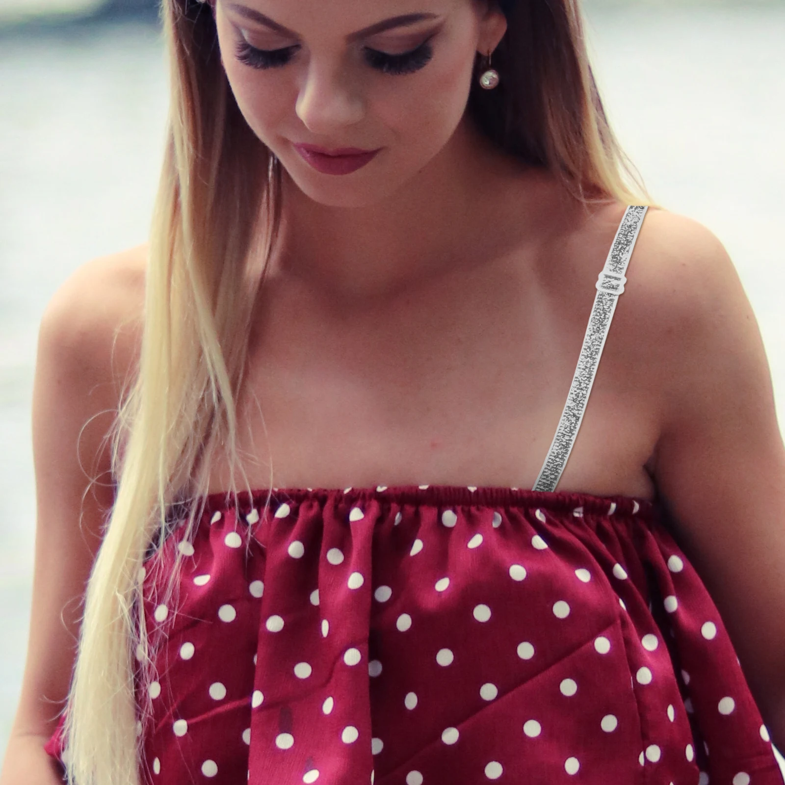 

2 Pairs Underwear Straps Accessories Adjustable Extension Strapless Decorative Holder Bra Straps Replacement Women Bra Extension