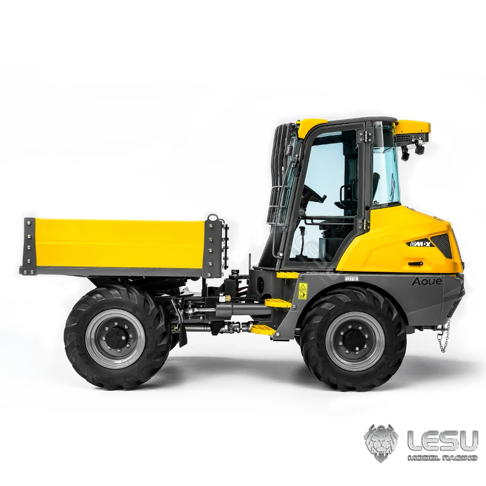 รถดัมพ์ไฮดรอลิก LESU Metal 4x4 1/14 RC รุ่น 6MDX-B ST8 พร้อมรีโมทคอนโทรล  ทาสีสำเร็จรูป สำหรับเด็กผู้ชาย รุ่น TH23011