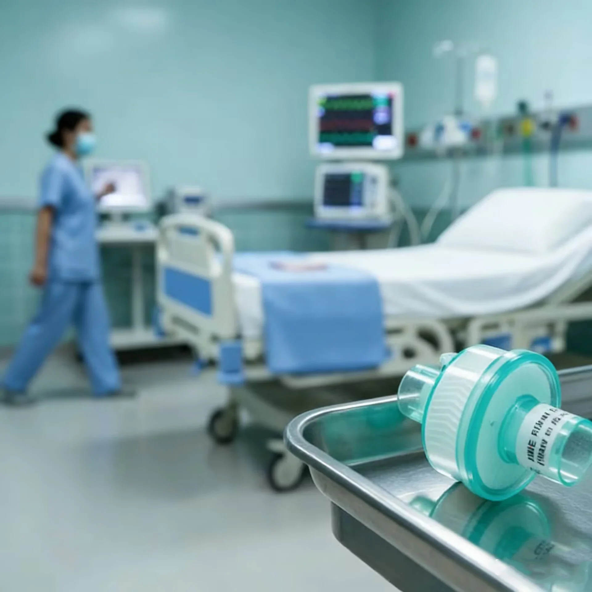Disposable Breathing Filter, Anesthesia Circuit Heat and Moisture Exchange Filter, Disposable Artificial Nose Filter view 6