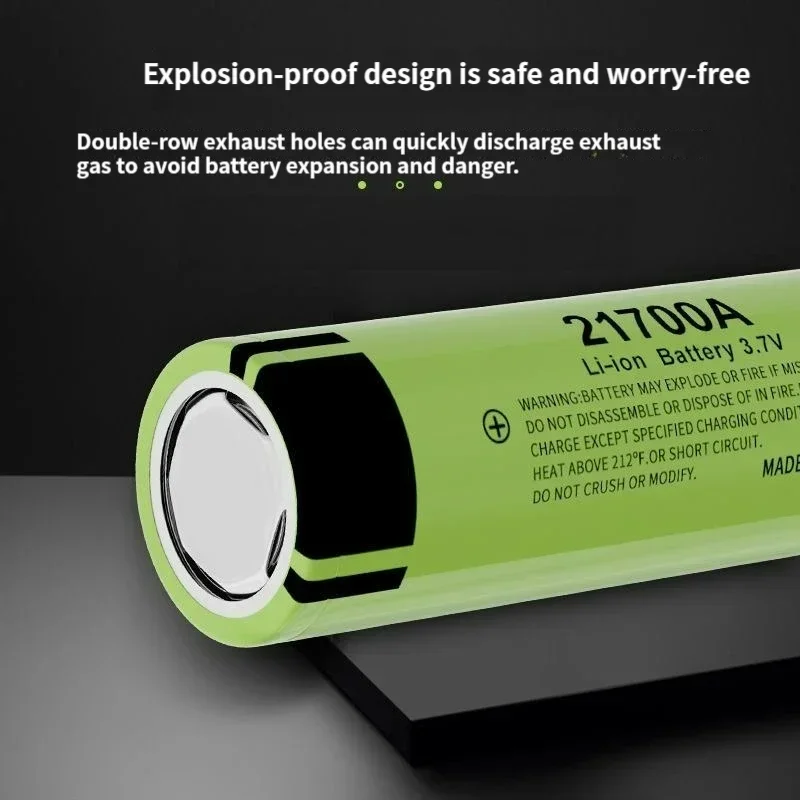 Panasonic 21700 4800mah 3.7v lithium rechargeable battery 40a power bank high-power flashlight electric tool battery
