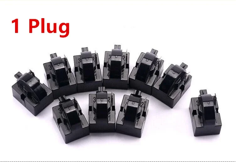 1pcs new for Refrigerator fittings freezer PTC starter thermal protector relay QP2-12 QP2-22 QP2-22 QP2-33 QP2-15 1 2 3 4 Plug