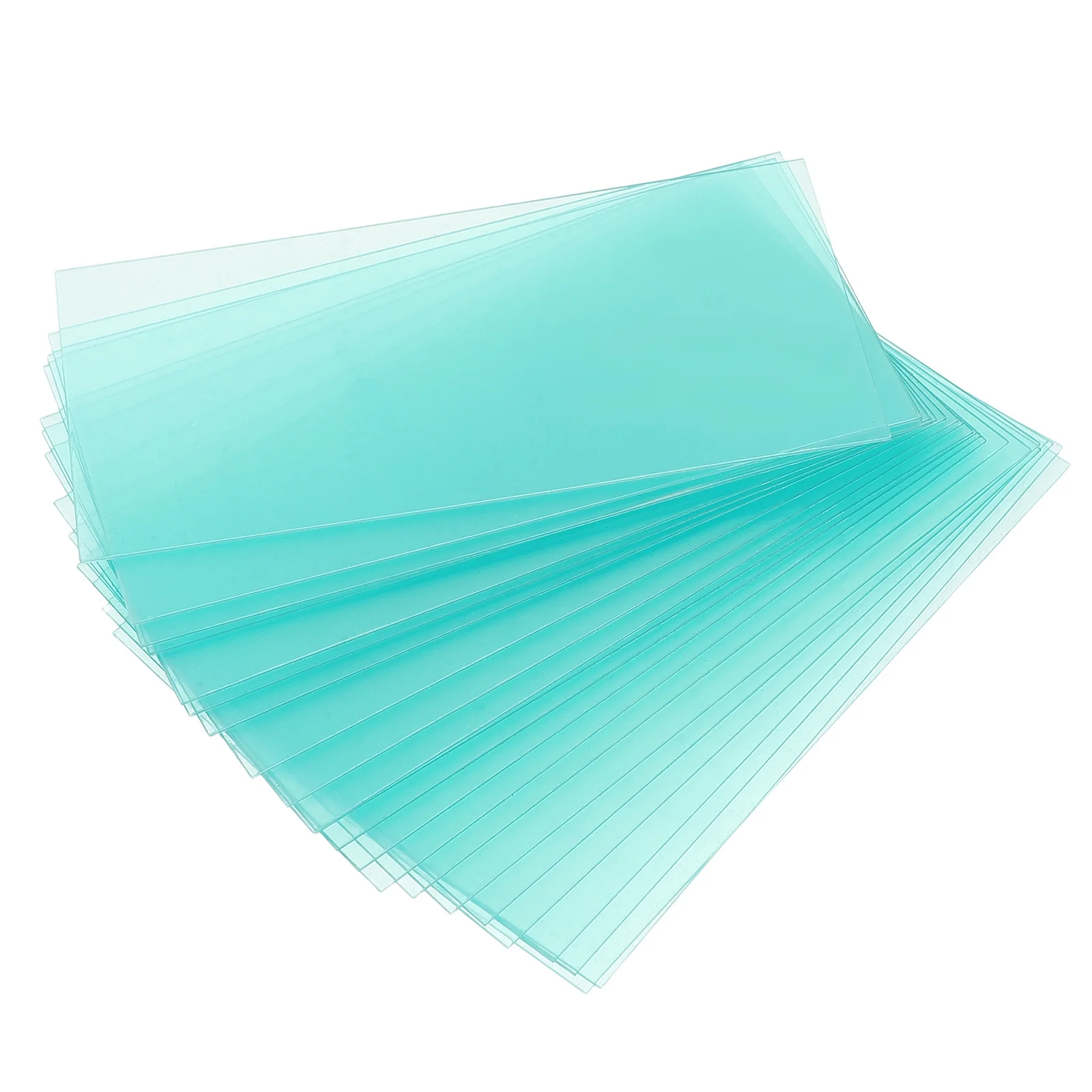 100pcs Electric Welding Mask Auto Darkening Lens Replacement Clear Cover For Solar Powered Hood Sturdy Pc Material Wide