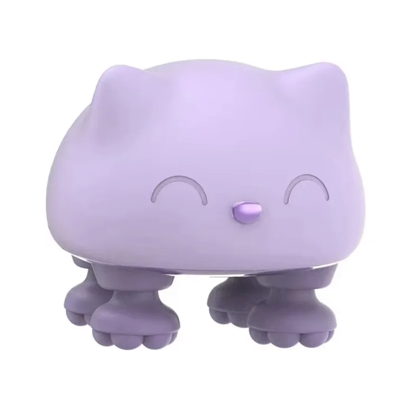 

Хит продаж: Водонепроницаемый ручной и головной массажер с вращающимися на 360 градусов насадками, миниатюрный, милый, в форме кошки, для расслабления кожи, массажер для животных